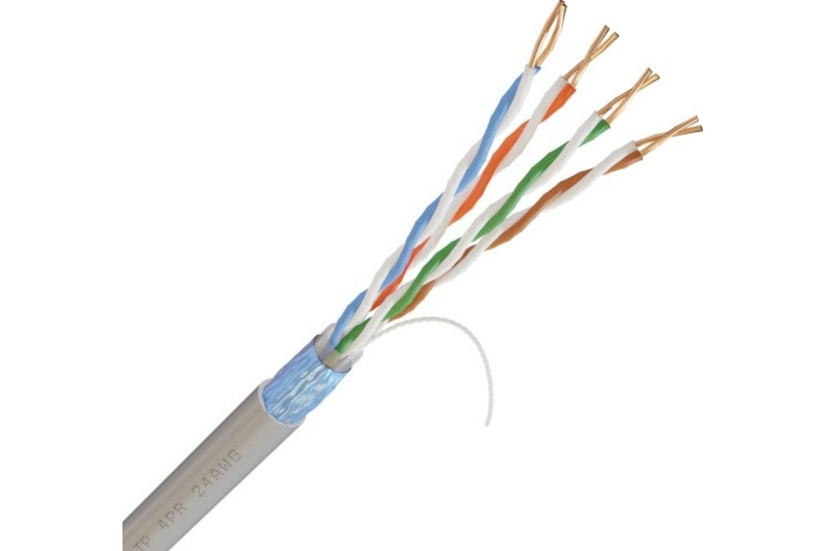 Кабель Netlink NL-CU FTP 4PR STANDART 24 AWG CAT5e 305м ВНУТРЕННИЙ БЕЛЫЙ УТ000002703
Кабель Netlink NL-CU FTP 4PR STANDART 24 AWG CAT5e 305м ВНУТРЕННИЙ БЕЛЫЙ УТ000002703