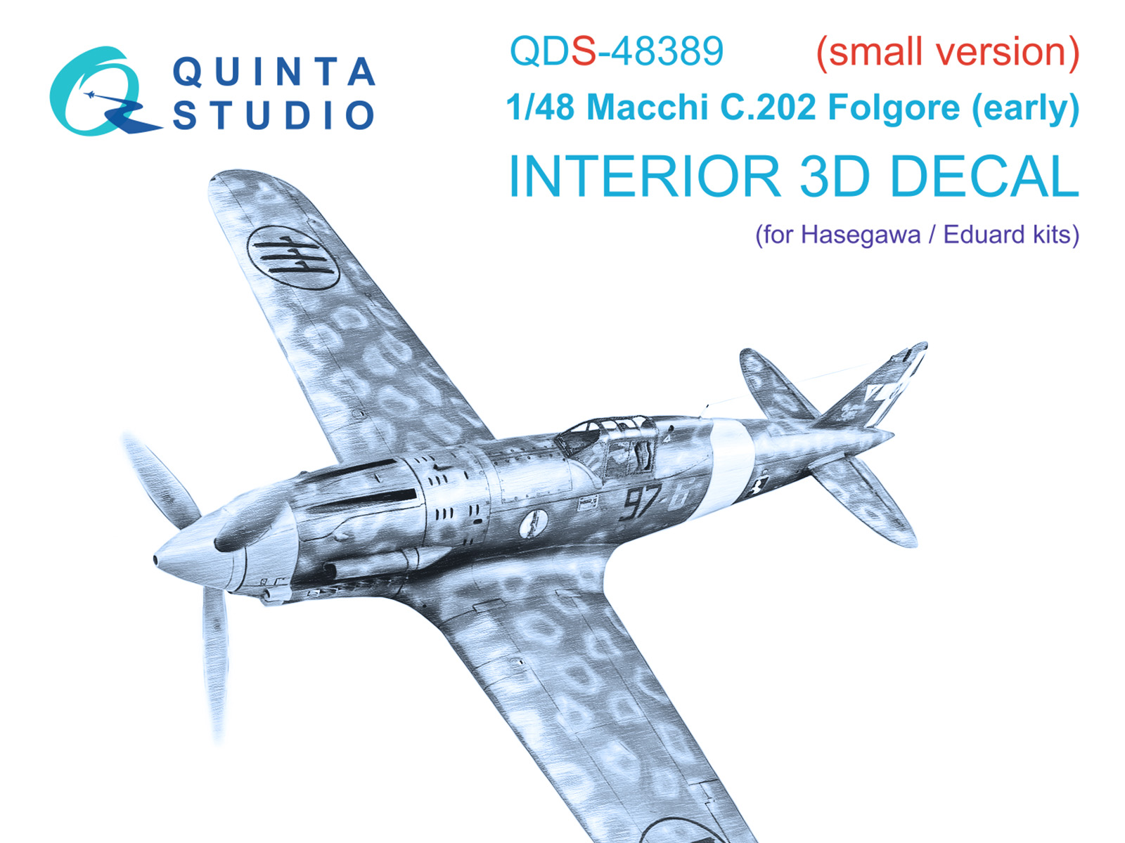 3D Декаль Quinta Studio интерьера кабины Macchi C 202 Folgore ранний QDS-48389, Цветной
3D Декаль Quinta Studio интерьера кабины Macchi C 202 Folgore ранний QDS-48389, Цветной