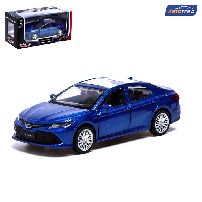 Машина металлическая TOYOTA CAMRY, 1:43, инерция, открываются двери, цвет синий, Металлический транспорт
Машина металлическая TOYOTA CAMRY, 1:43, инерция, открываются двери, цвет синий, Металлический транспорт