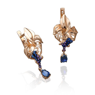 Серьги из красного золота с фианитом/эмалью PLATINA jewelry 02-3873-00-404-1110-48, 02-3873-00-404-1110-48
Серьги из красного золота с фианитом/эмалью PLATINA jewelry 02-3873-00-404-1110-48, 02-3873-00-404-1110-48