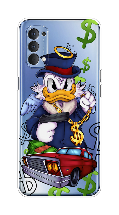 Чехол на Oppo Reno 4 4G "Scrooge McDuck with a Gold Chain", Красный;синий;белый, 259450-6
Чехол на Oppo Reno 4 4G "Scrooge McDuck with a Gold Chain", Красный;синий;белый, 259450-6