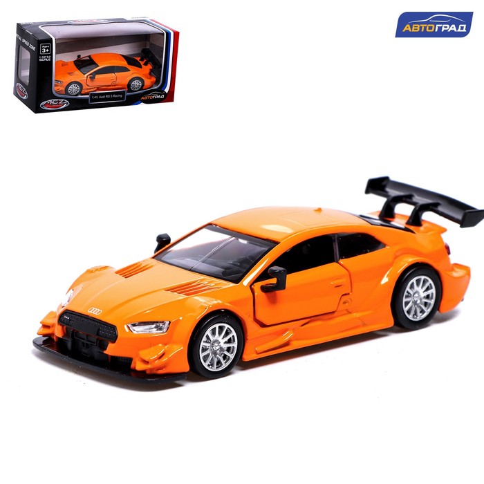 Машина металлическая AUDI RS 5 RACING, 1:43, инерция, открываются двери, цвет оранжевый, Металлический транспорт
Машина металлическая AUDI RS 5 RACING, 1:43, инерция, открываются двери, цвет оранжевый, Металлический транспорт
