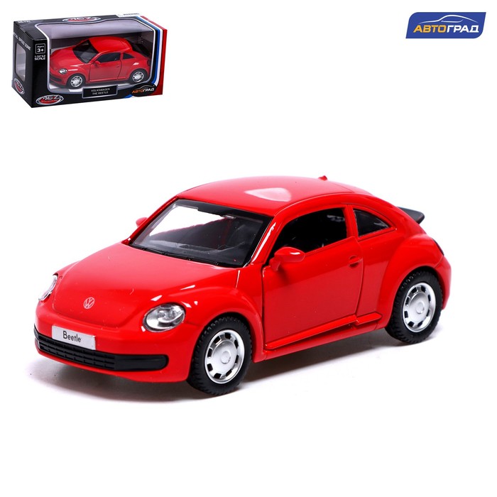 Машина металлическая VOLKSWAGEN THE BEETLE, 1:38, инерция, открываются двери, цвет красный, Металлический транспорт
Машина металлическая VOLKSWAGEN THE BEETLE, 1:38, инерция, открываются двери, цвет красный, Металлический транспорт