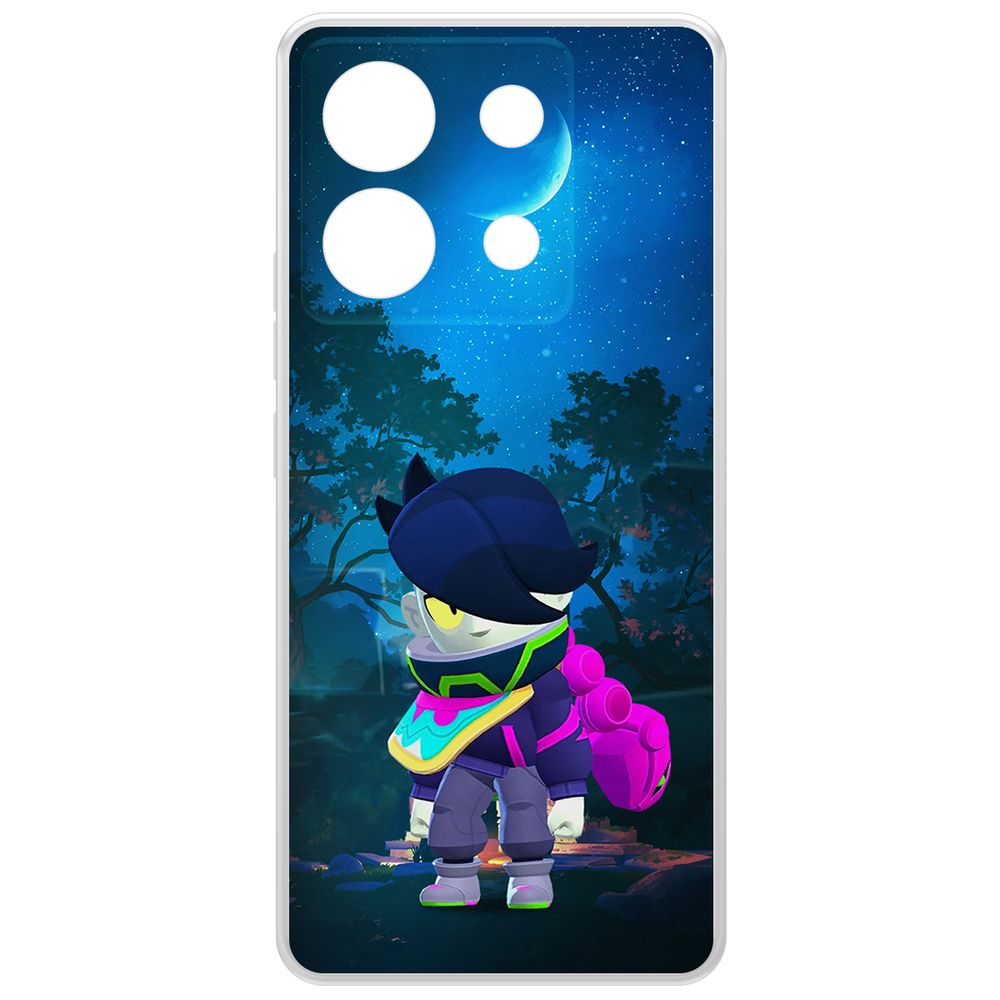 Чехол-накладка Krutoff Clear Case Brawl Stars-Орочи Эдгар для Xiaomi Redmi Note 13 Pro 5G, Прозрачный
Чехол-накладка Krutoff Clear Case Brawl Stars-Орочи Эдгар для Xiaomi Redmi Note 13 Pro 5G, Прозрачный