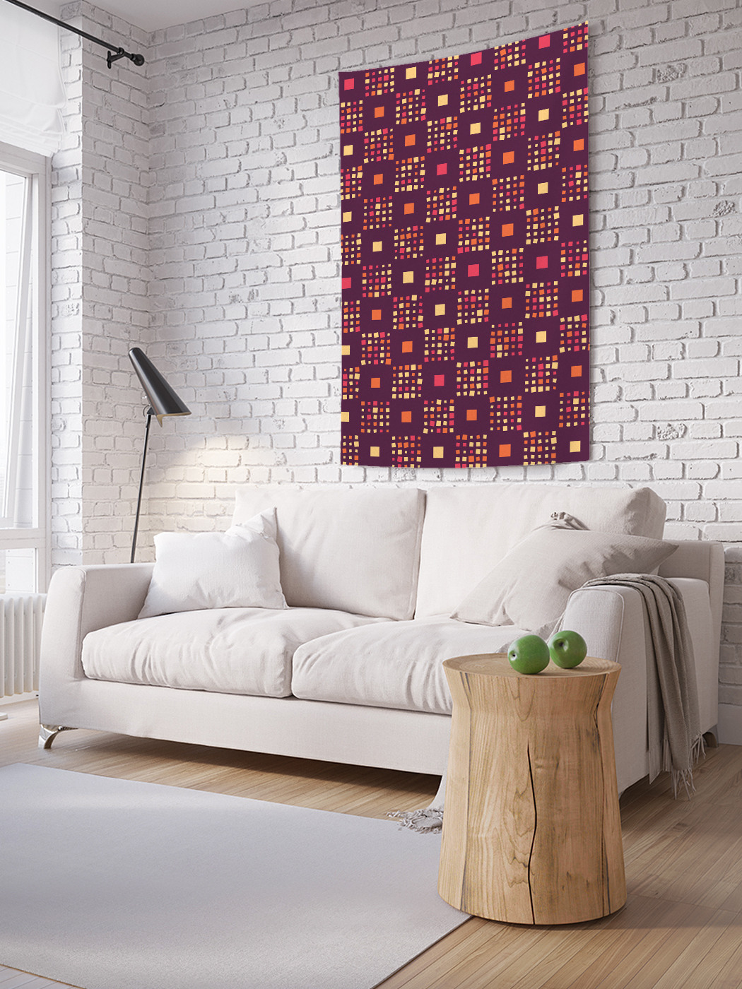 Вертикальное фотопанно на стену JoyArty Квадратные орнаменты 150x200 см, Квадратные орнаменты 
Вертикальное фотопанно на стену JoyArty Квадратные орнаменты 150x200 см, Квадратные орнаменты