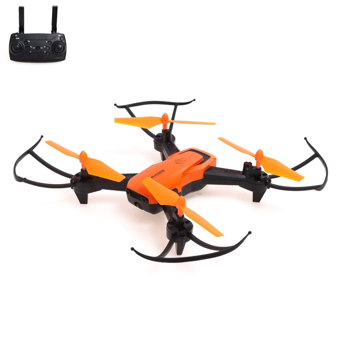 Квадрокоптер LH-X56WF, камера, передача изображения на смартфон, Wi-FI, цвет оранжевый
Квадрокоптер LH-X56WF, камера, передача изображения на смартфон, Wi-FI, цвет оранжевый