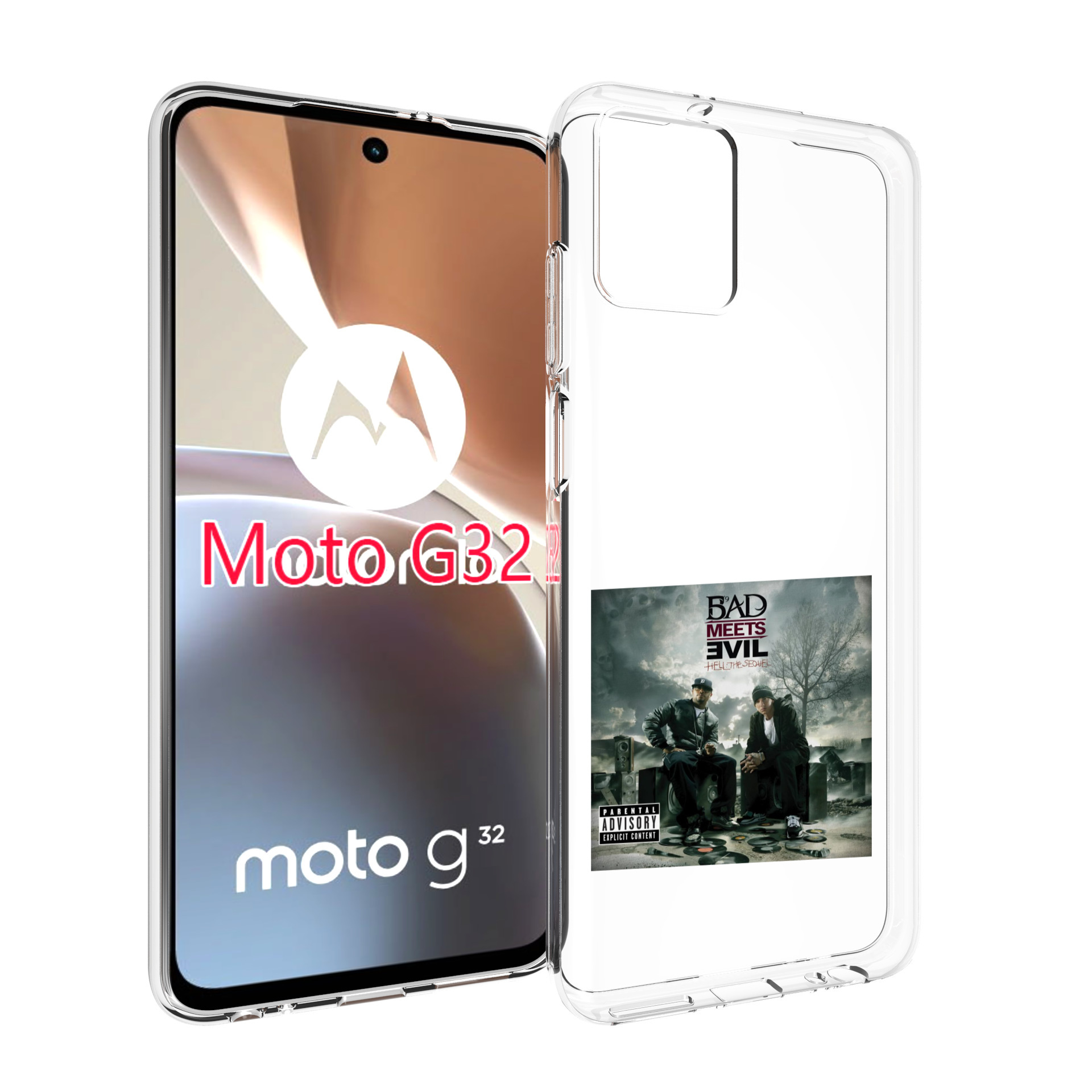 Чехол MyPads Eminem BAD MEETS EVIL – HELL THE SEQUEL для Motorola Moto G32, Прозрачный, Tocco
Чехол MyPads Eminem BAD MEETS EVIL – HELL THE SEQUEL для Motorola Moto G32, Прозрачный, Tocco