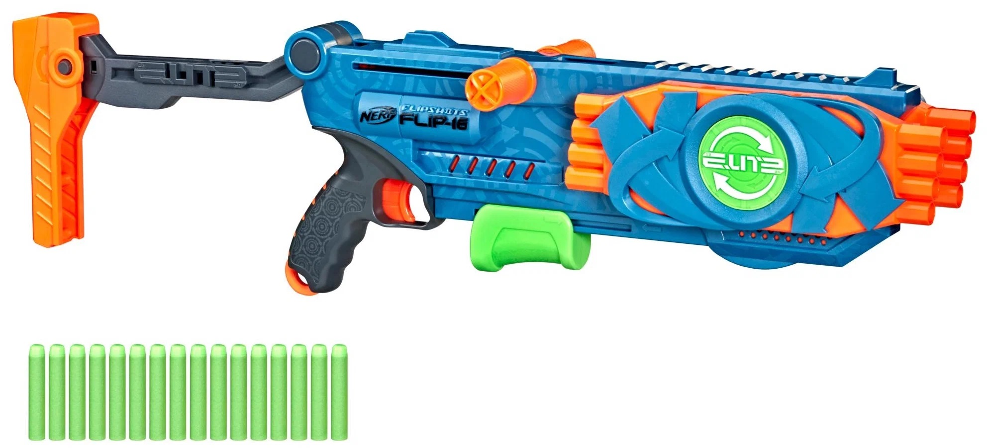 Игрушечное оружие Hasbro Винтовка Elite 2.0 Flipshots Flip-16 F2551, Разноцветный, F2551
Игрушечное оружие Hasbro Винтовка Elite 2.0 Flipshots Flip-16 F2551, Разноцветный, F2551