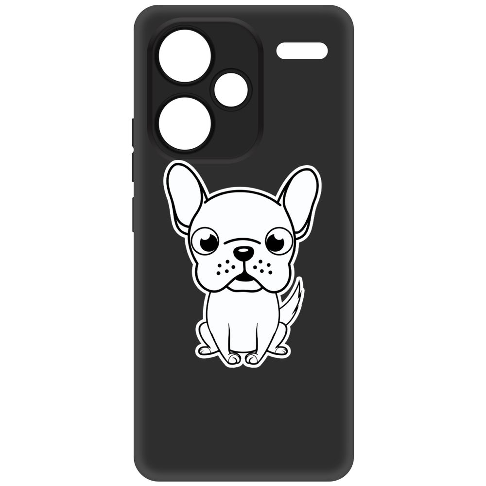 Чехол-накладка Krutoff Soft Case Черно-белый щенок для Xiaomi Redmi Note 13 Pro+ 5G черный
Чехол-накладка Krutoff Soft Case Черно-белый щенок для Xiaomi Redmi Note 13 Pro+ 5G черный