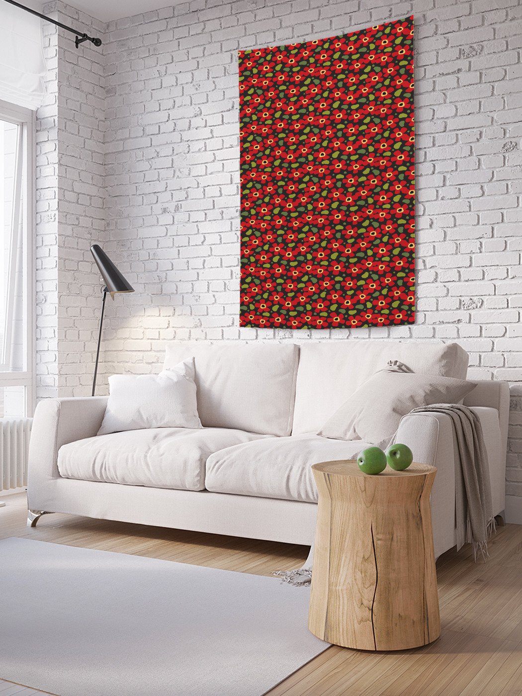 Вертикальное фотопанно на стену JoyArty Яркие цветки на полотне 150x200 см, Яркие цветки на полотне
Вертикальное фотопанно на стену JoyArty Яркие цветки на полотне 150x200 см, Яркие цветки на полотне
