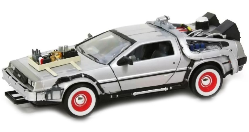 Модель машинки – Back To The Future:Part III – Delorean Time Machine(масштаб 1:24), Серебристый
Модель машинки – Back To The Future:Part III – Delorean Time Machine(масштаб 1:24), Серебристый