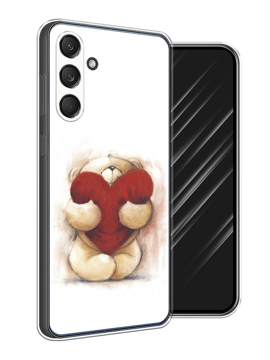 Чехол Awog на Samsung Galaxy M55 "Мишка с сердцем 1", Белый;бордовый;бежевый, 2109650-1
Чехол Awog на Samsung Galaxy M55 "Мишка с сердцем 1", Белый;бордовый;бежевый, 2109650-1