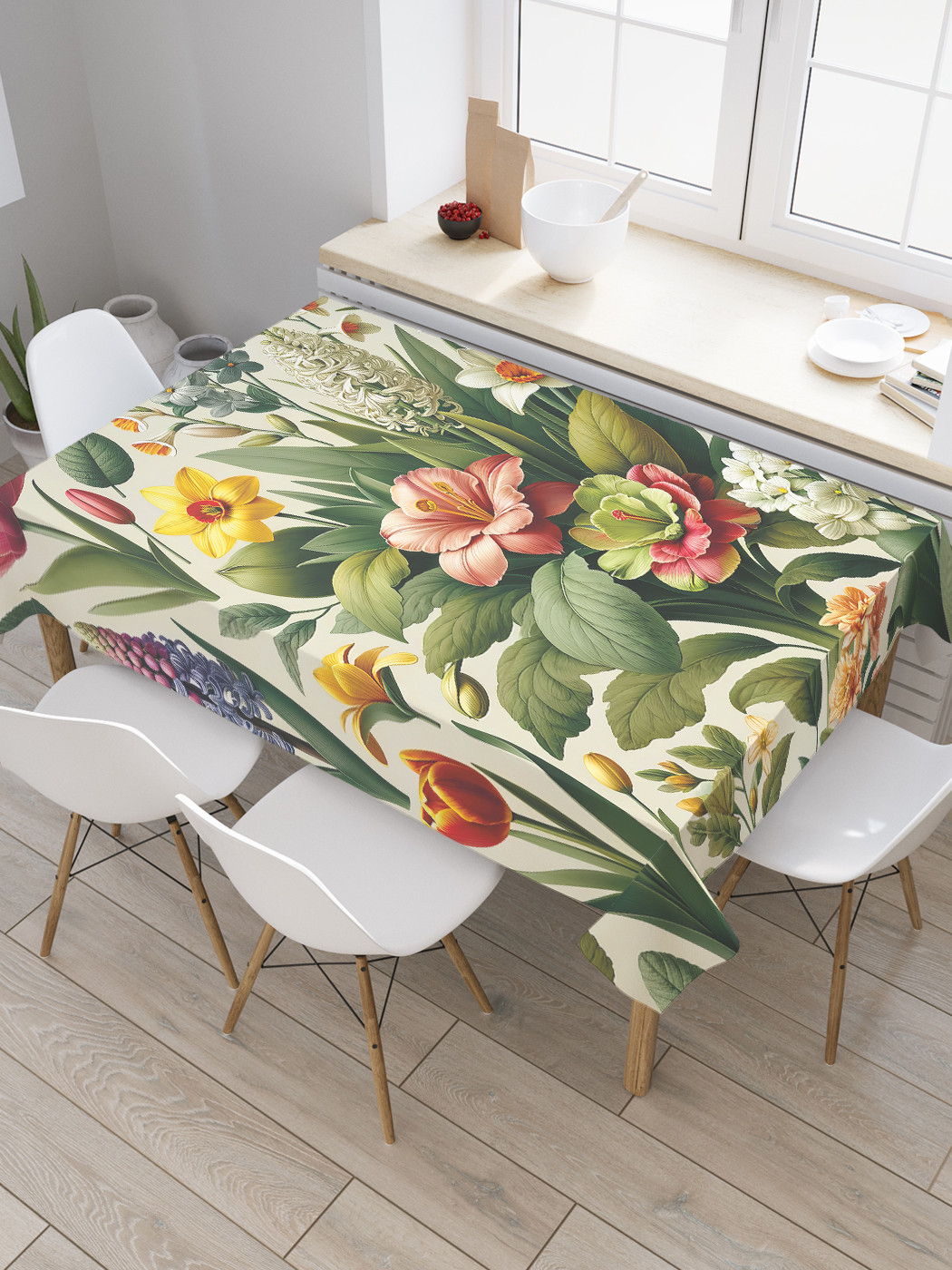 Скатерть JoyArty Цветы в листве 180х145, tc_sd1950_180x145, Зеленый, Цветы в листве
Скатерть JoyArty Цветы в листве 180х145, tc_sd1950_180x145, Зеленый, Цветы в листве