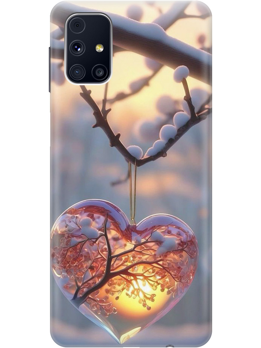 Силиконовый чехол на Samsung Galaxy M31S с принтом "Ледяное сердце", Прозрачный;белый;желтый;оранжевый, 723348291
Силиконовый чехол на Samsung Galaxy M31S с принтом "Ледяное сердце", Прозрачный;белый;желтый;оранжевый, 723348291
