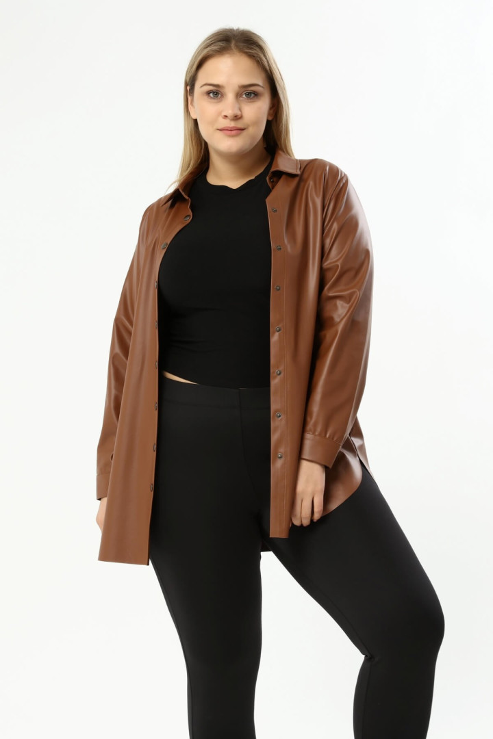 Рубашка женская My Line Moda 1488 коричневая 46 RU (товары доставляются из-за рубежа), 1488
Рубашка женская My Line Moda 1488 коричневая 46 RU (товары доставляются из-за рубежа), 1488