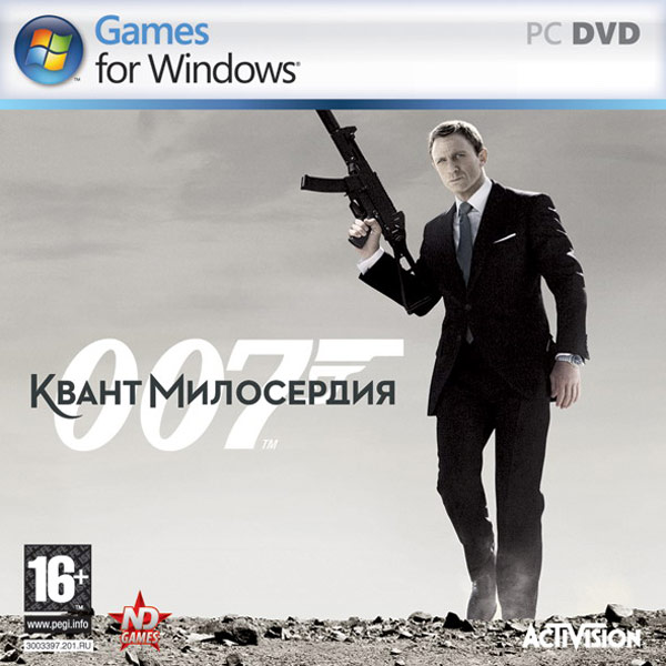 Игра 007.Квант милосердия для PC, J.007.Квант милосердия
Игра 007.Квант милосердия для PC, J.007.Квант милосердия