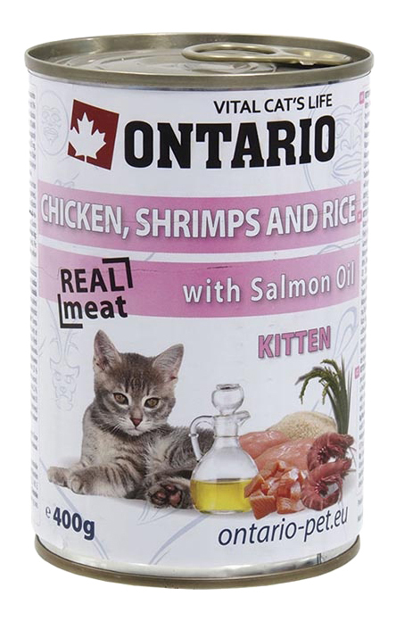 Консервы для котят Ontario, с курицей, креветками и рисом, 400г, с курицей, креветками и рисом, 400 г
Консервы для котят Ontario, с курицей, креветками и рисом, 400г, с курицей, креветками и рисом, 400 г