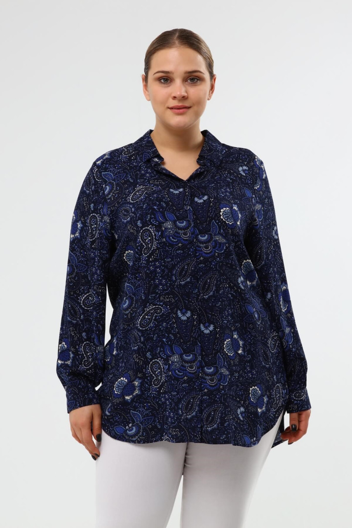 Рубашка женская My Line Moda 1499 синяя 46 RU (товары доставляются из-за рубежа), 1499
Рубашка женская My Line Moda 1499 синяя 46 RU (товары доставляются из-за рубежа), 1499