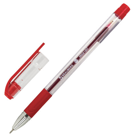 Ручка шариковая масляная с грипом BRAUBERG "Max-Oil", КРАСНАЯ, игольчатый узел 0,7
Ручка шариковая масляная с грипом BRAUBERG "Max-Oil", КРАСНАЯ, игольчатый узел 0,7