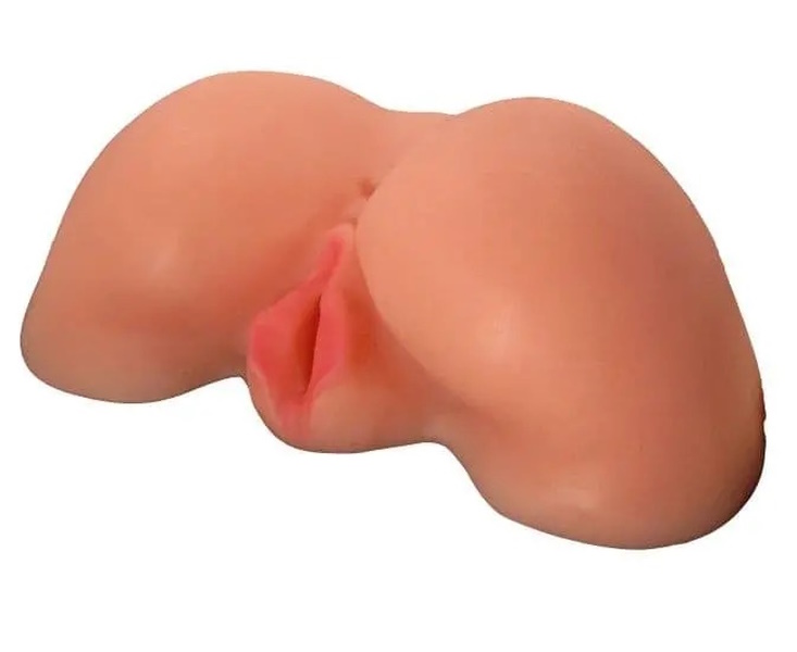 фото Вибровагина lovetoy из киберкожи с выносным пультом телесная