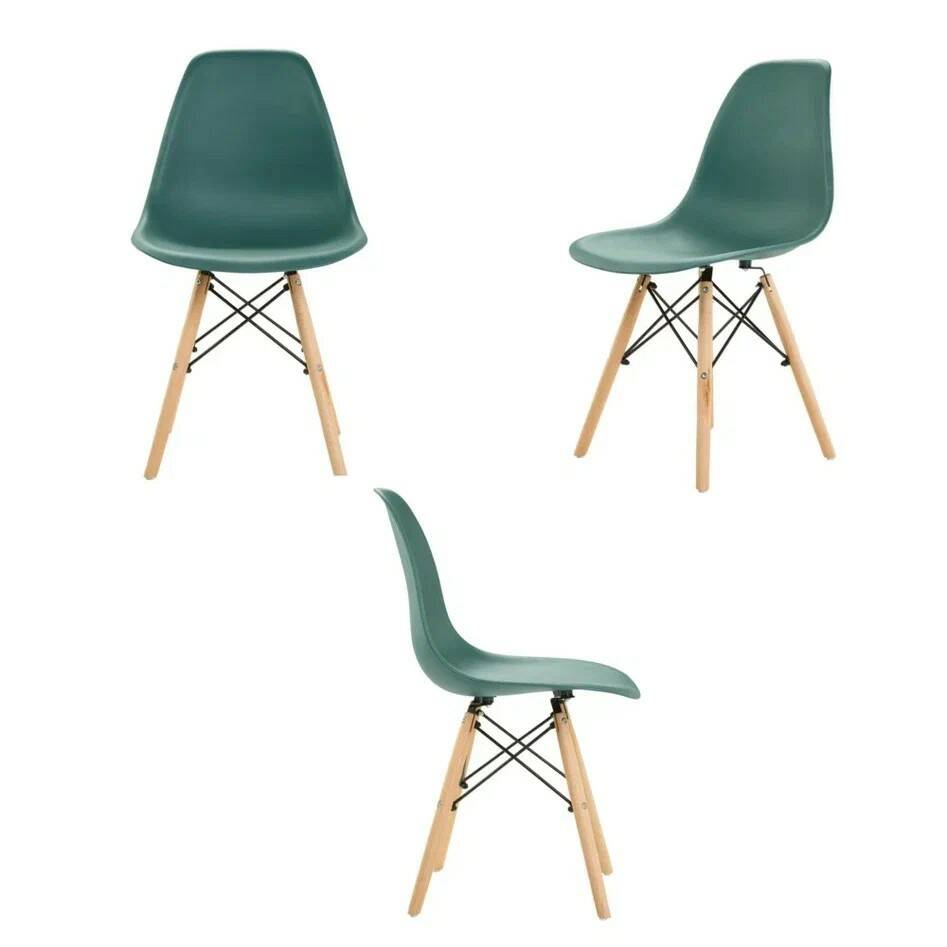 Комплект стульев 3 шт. LEON GROUP для кухни в стиле EAMES DSW, темно-зеленый, LEON Premium в стиле EAMES DSW
Комплект стульев 3 шт. LEON GROUP для кухни в стиле EAMES DSW, темно-зеленый, LEON Premium в стиле EAMES DSW