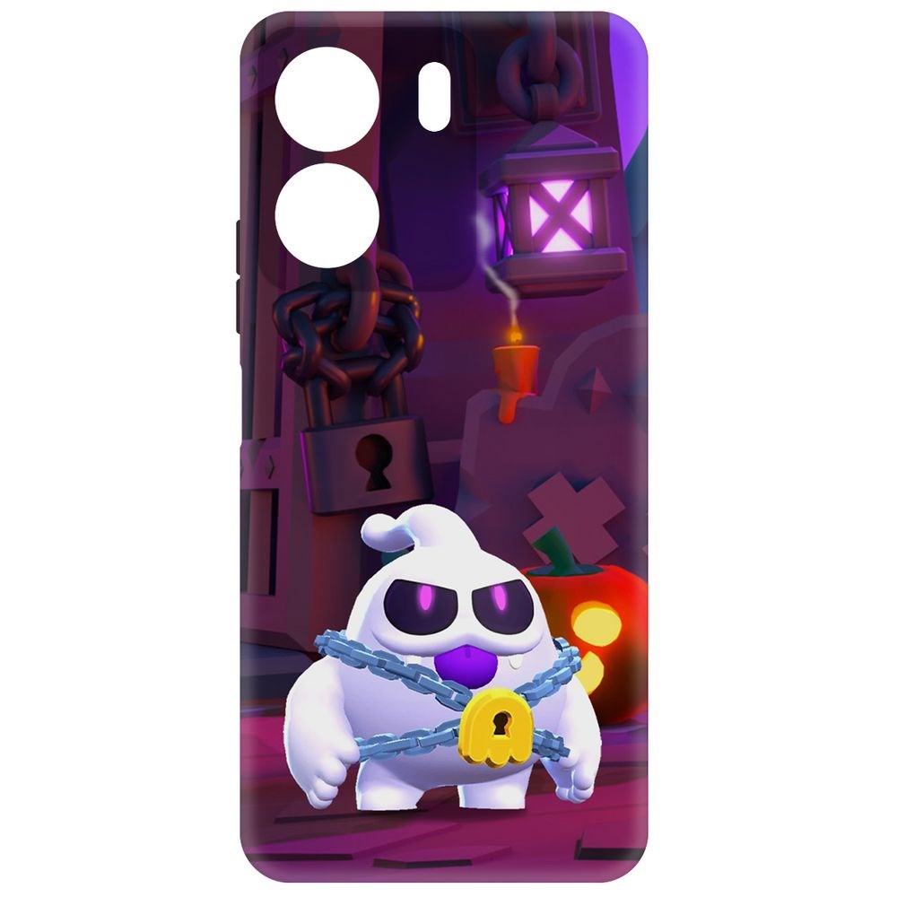 Чехол-накладка Krutoff Soft Case Brawl Stars - Призрак Скуик для Xiaomi Redmi 13C черный
Чехол-накладка Krutoff Soft Case Brawl Stars - Призрак Скуик для Xiaomi Redmi 13C черный