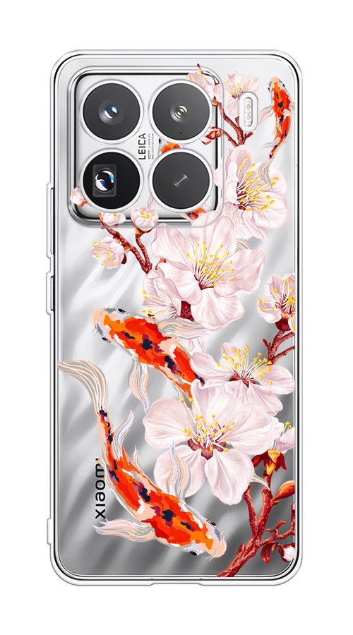 Чехол на Xiaomi 15 Pro "Карпы и сакура", Оранжевый;розовый;бежевый;прозрачный, 323750-1
Чехол на Xiaomi 15 Pro "Карпы и сакура", Оранжевый;розовый;бежевый;прозрачный, 323750-1