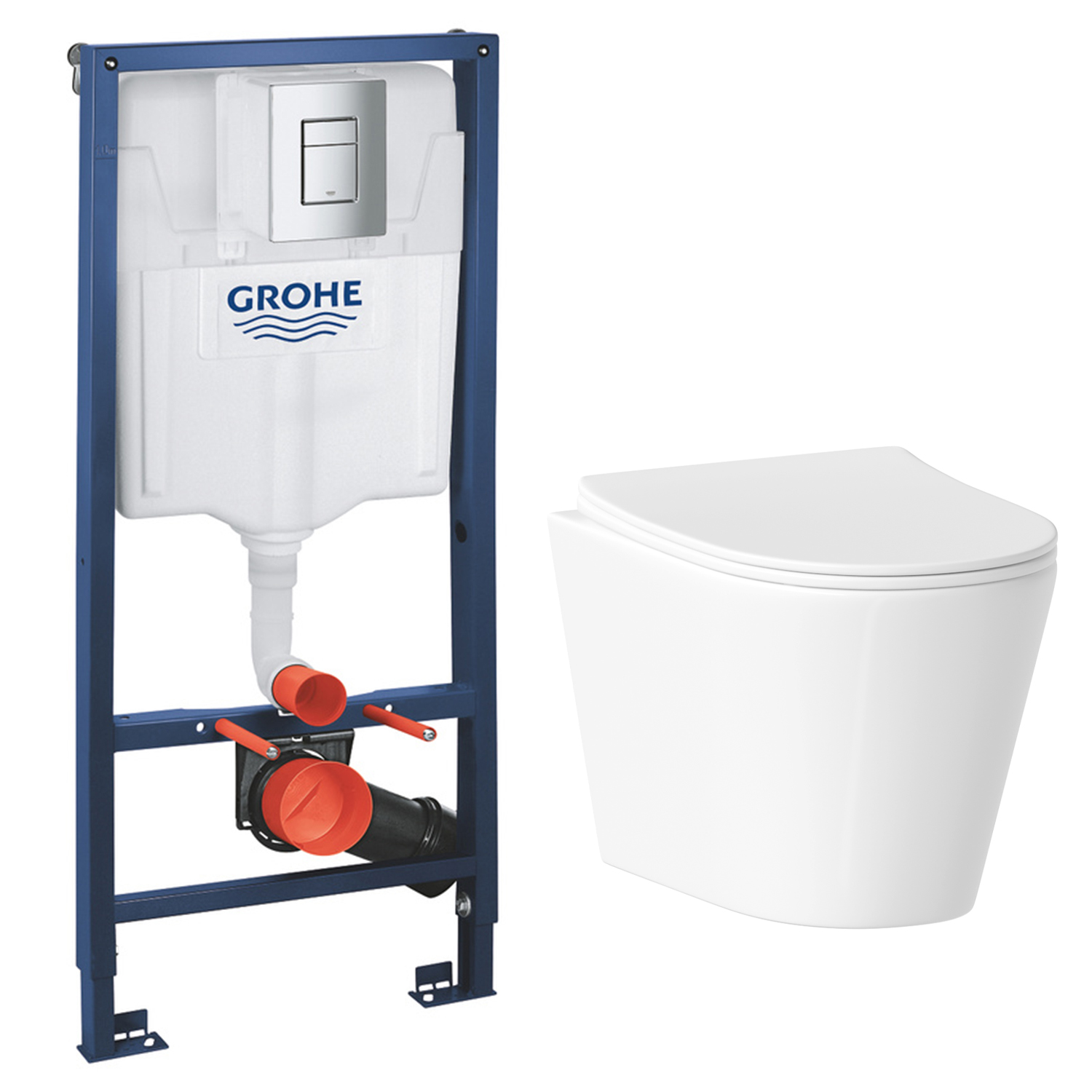 Комплект инсталляции Grohe с унитазом Helmken 35490201 с кнопкой смыва, set.Grohe.35490201.3
Комплект инсталляции Grohe с унитазом Helmken 35490201 с кнопкой смыва, set.Grohe.35490201.3