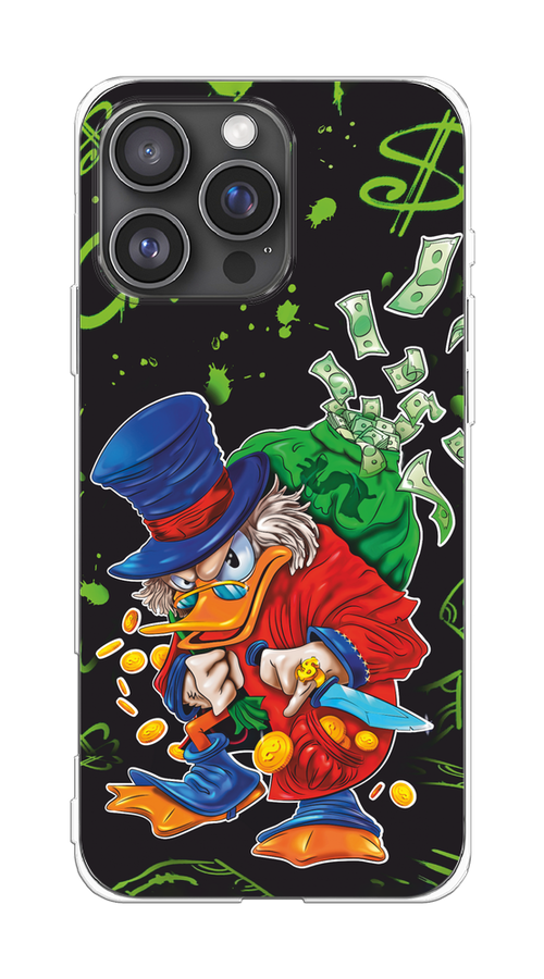 Чехол на Apple iPhone 16 Pro Max "Скрудж Макдак с мешком денег", Красный;синий;зеленый;черный, 16350-1
Чехол на Apple iPhone 16 Pro Max "Скрудж Макдак с мешком денег", Красный;синий;зеленый;черный, 16350-1