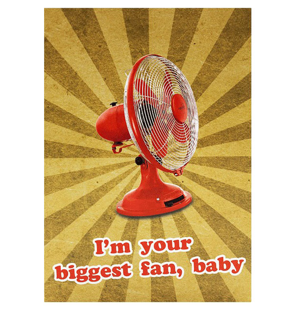 Открытка "Я твой вентилятор", KW084-000086
Открытка "Я твой вентилятор", KW084-000086