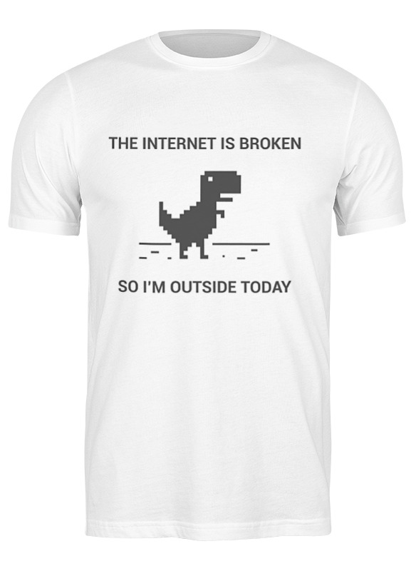 Футболка мужская Printio The internet is broken... белая L, Белый, The internet is broken...
Футболка мужская Printio The internet is broken... белая L, Белый, The internet is broken...