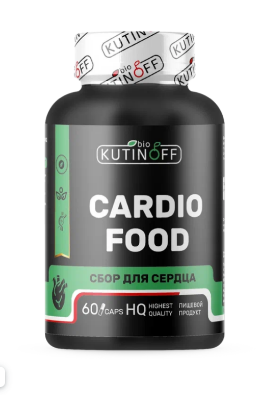 Комплекс для сердца и сосудов Kutinoff Bio CARDIO FOOD капсулы 60 шт., CARDIO FOOD
Комплекс для сердца и сосудов Kutinoff Bio CARDIO FOOD капсулы 60 шт., CARDIO FOOD