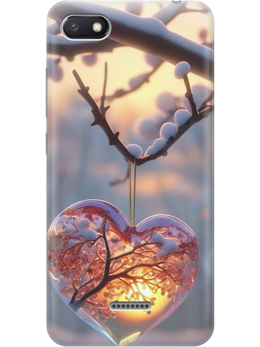 Силиконовый чехол на Xiaomi Redmi 6A с принтом "Ледяное сердце", Прозрачный;белый;желтый;оранжевый, 718587191 
Силиконовый чехол на Xiaomi Redmi 6A с принтом "Ледяное сердце", Прозрачный;белый;желтый;оранжевый, 718587191