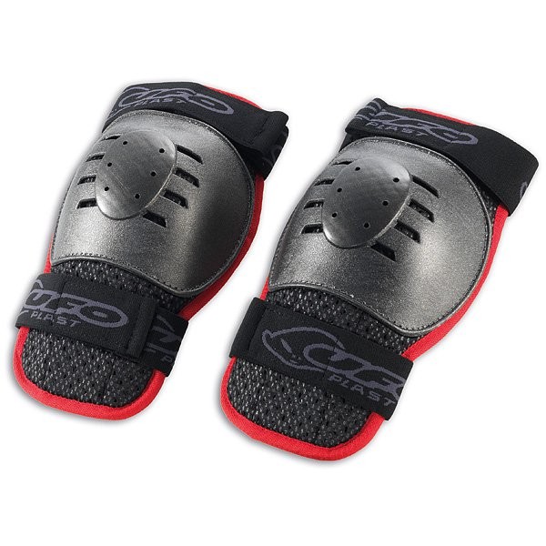 фото Защита колена nidecker knee guards черная/красная, one size