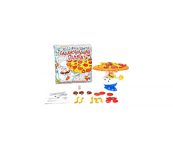 фото Семейная настольная игра shantou gepai балансирующая пицца 707-45