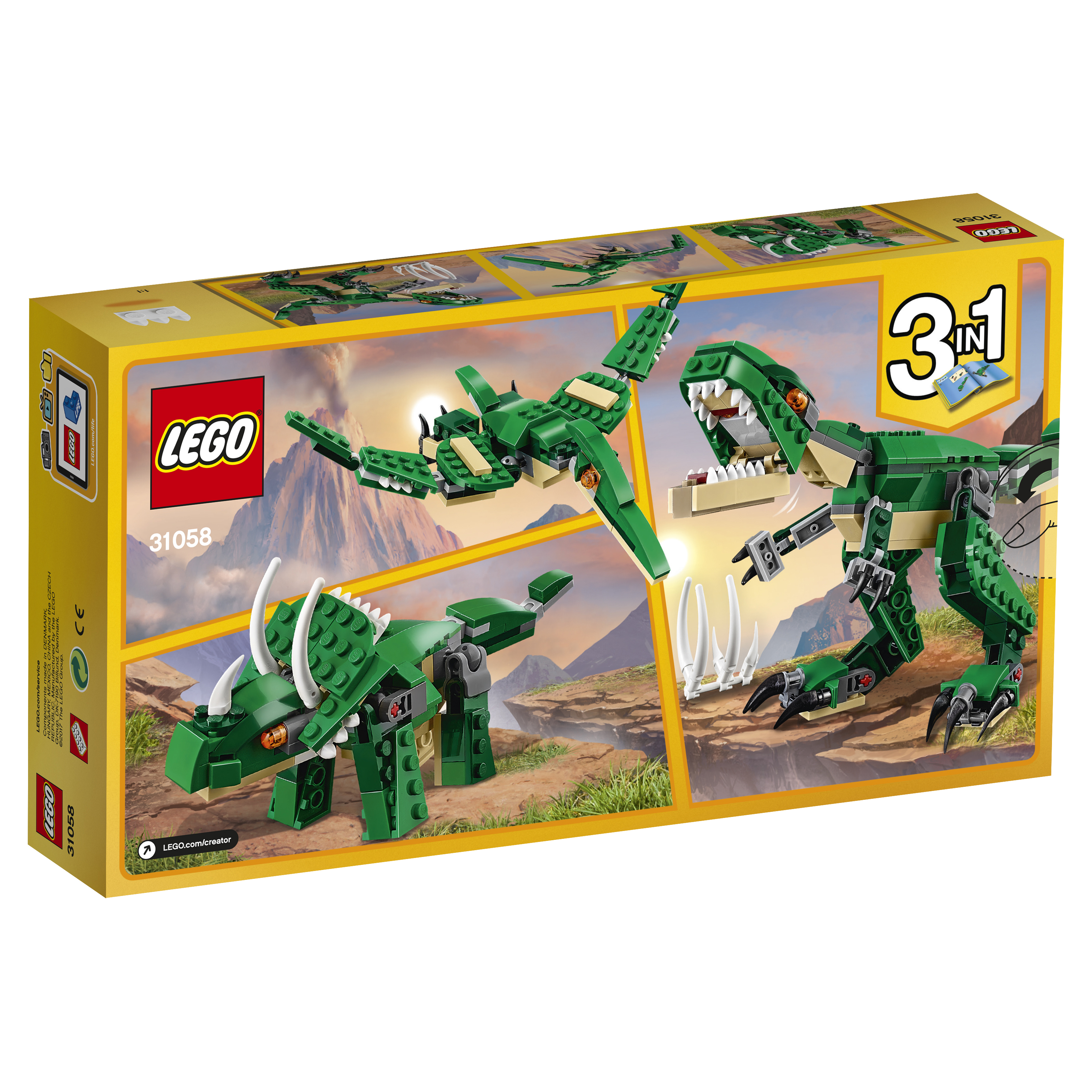 Конструктор LEGO Creator Грозный динозавр, 174 детали, 31058, конструктор lego creator грозный динозавр 31058
Конструктор LEGO Creator Грозный динозавр, 174 детали, 31058, конструктор lego creator грозный динозавр 31058