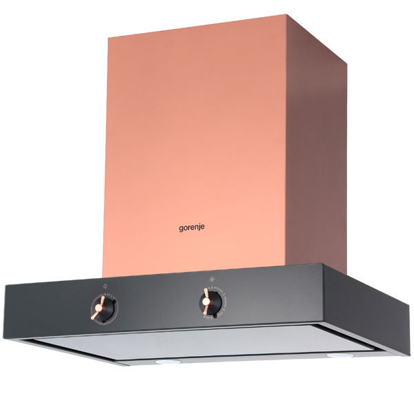 Вытяжка купольная Gorenje WHT68AINB Black/Brown, Черный, WHT68AINB
