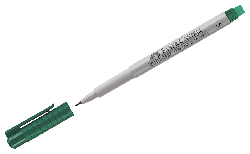 Маркер FABER-CASTELL MULTIMARK S 1524 зеленый
Маркер FABER-CASTELL MULTIMARK S 1524 зеленый