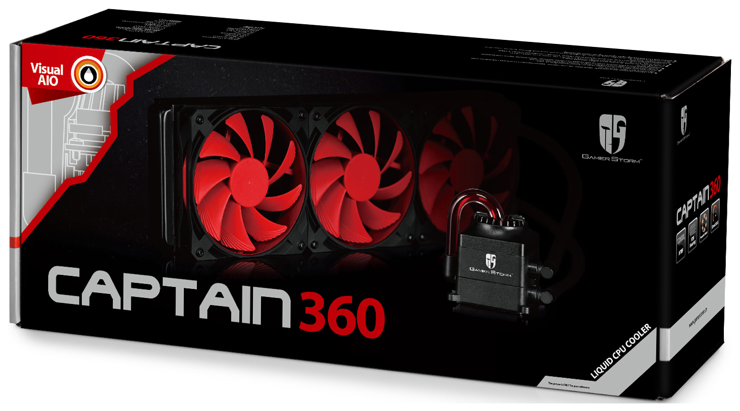 Жидкостная система охлаждения DEEPCOOL Captain 360 EX (DP-GS-H12L-CT360EX), Captain 360 EX
Жидкостная система охлаждения DEEPCOOL Captain 360 EX (DP-GS-H12L-CT360EX), Captain 360 EX
