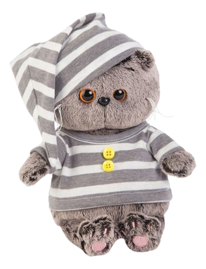Мягкая игрушка BUDI BASA BB-018 Басик BABY в пижамке, 20 см, Серый, Басик BABY в пижамке
Мягкая игрушка BUDI BASA BB-018 Басик BABY в пижамке, 20 см, Серый, Басик BABY в пижамке