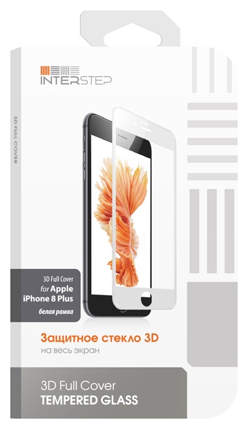 Защитное стекло InterStep для Apple iPhone 8 Plus White (IS-TG-IPH8P3DWH-000B201), iS-TG-IPH8P3DWH-000B201
Защитное стекло InterStep для Apple iPhone 8 Plus White (IS-TG-IPH8P3DWH-000B201), iS-TG-IPH8P3DWH-000B201