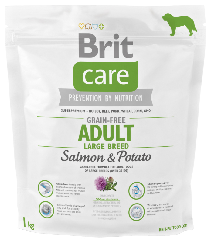 Сухой корм для собак Brit Care Adult Large Breed, для крупных пород, лосось, картофель,1кг, Care Adult Large Breed
Сухой корм для собак Brit Care Adult Large Breed, для крупных пород, лосось, картофель,1кг, Care Adult Large Breed
