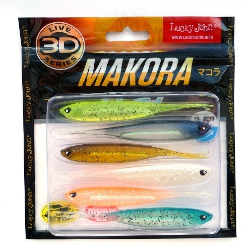 Силиконовая приманка Lucky John 3D Series Makora Split Tail 152 мм, MIX1, 3 шт., 3D Series Makora Split Tail
Силиконовая приманка Lucky John 3D Series Makora Split Tail 152 мм, MIX1, 3 шт., 3D Series Makora Split Tail