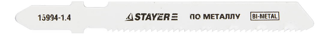 Пилка по металлу для лобзика Stayer 15994-1.4_z01, Полотна Stayer 'PROFI', T118AF, для эл/лобзика, Bi-Metall, по металлу (1,5-2мм), EU-хвост., шаг 1,4мм, 50мм, 2шт
Пилка по металлу для лобзика Stayer 15994-1.4_z01, Полотна Stayer 'PROFI', T118AF, для эл/лобзика, Bi-Metall, по металлу (1,5-2мм), EU-хвост., шаг 1,4мм, 50мм, 2шт