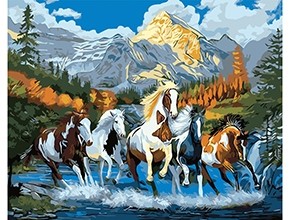 Холст с красками "Палитра. Рисование по номерам. Пятёрка лошадей в реке", 40х50 см, Палитра рисование пятёрка лошадей в реке
Холст с красками "Палитра. Рисование по номерам. Пятёрка лошадей в реке", 40х50 см, Палитра рисование пятёрка лошадей в реке