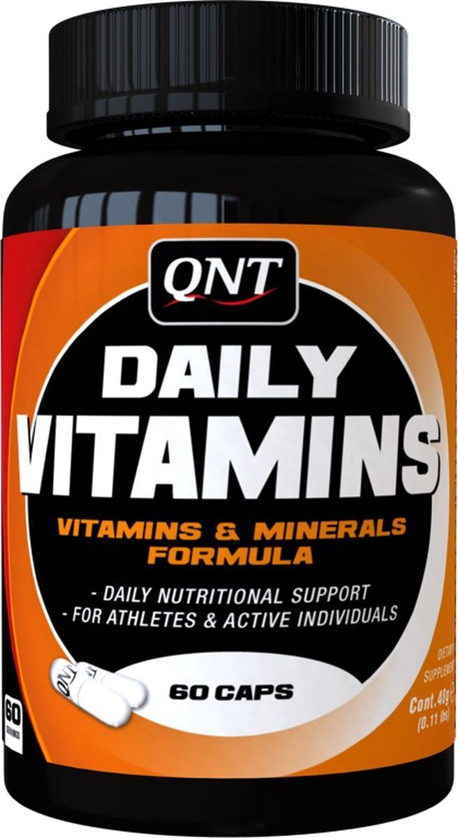 фото Витаминно-минеральный комплекс qnt daily vitamins 60 капсул