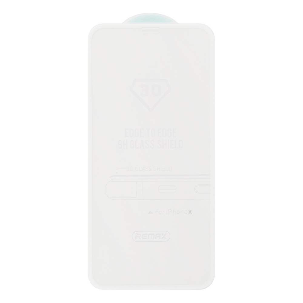 Защитное стекло REMAX Caesar 3D Tempered Glass GL-04 для iPhone X с рамкой (белое), GL-04
Защитное стекло REMAX Caesar 3D Tempered Glass GL-04 для iPhone X с рамкой (белое), GL-04