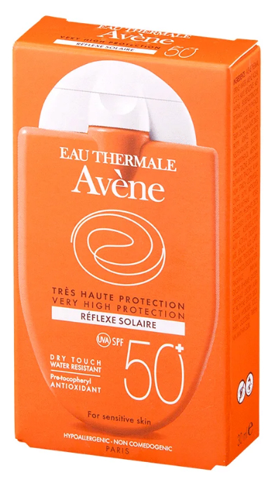 Солнцезащитное средство Avene Solaires Peaux sensibles Réflexe solaire SPF 50+ 30 мл, Suncare
Солнцезащитное средство Avene Solaires Peaux sensibles Réflexe solaire SPF 50+ 30 мл, Suncare