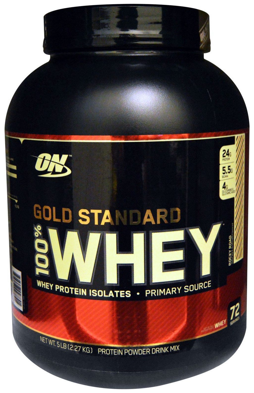 фото Протеин optimum nutrition 100% whey gold standard, 2270 г, rocky road
