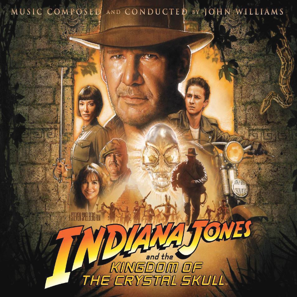 Soundtrack John Williams: Indiana Jones And The Kingdom Of The Crystal Skull, Индиана Джонс
Soundtrack John Williams: Indiana Jones And The Kingdom Of The Crystal Skull, Индиана Джонс